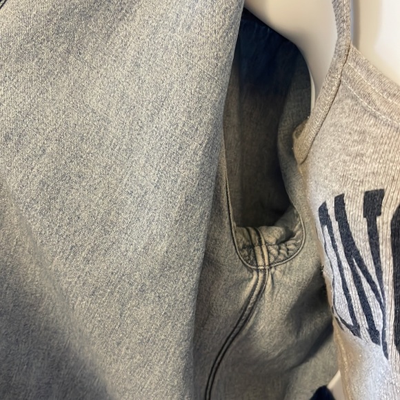 Ralph Lauren Sport Denim Oxford Jacket Large lightweight Size 10 Vintage GOOD - Picture 9 of 15